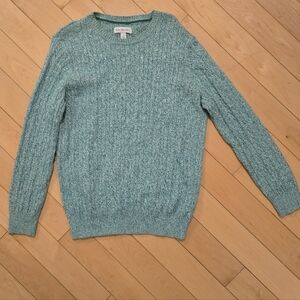 Kim Rogers Teal Crewneck Sweater